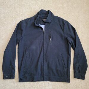 Rodd & Gunn Men’s ARMITAGE  Navy Jacket Size Large Biker Minimalist Streetwear